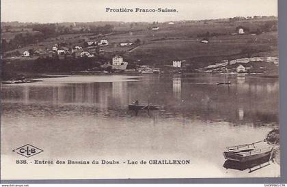 25 - Bassins du Doubs - Lac de Chaillexon