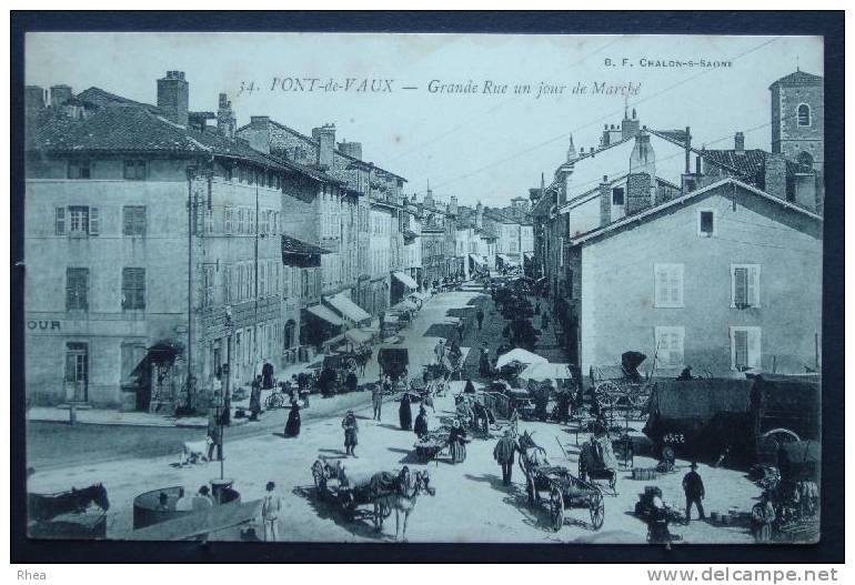 01 Pont-de-Vaux marche attelage cheval D01D K01305K C01305C RH019792