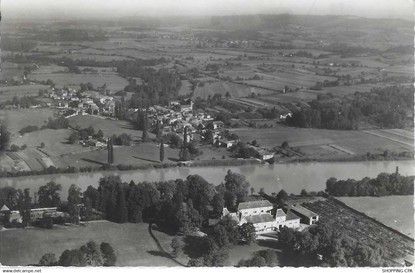 01 - Proulieu - Vue générale aérienne