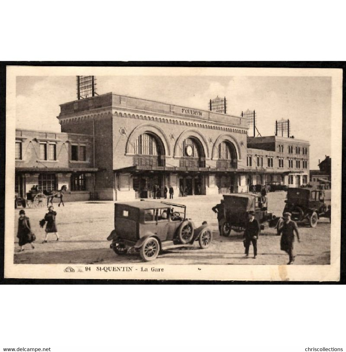 02 - SAINT QUENTIN (Aisne) - La Gare