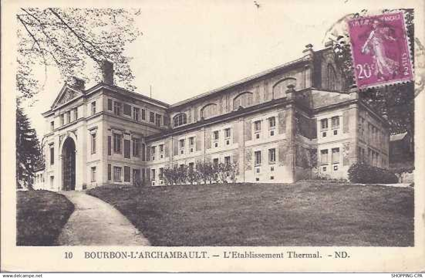 03 - Bourbon l'Archambault - L'etablissement thermal