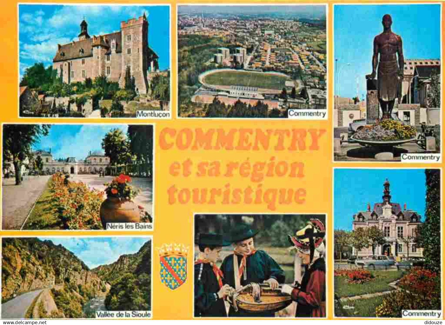 03 - Commentry - et sa région touristique - Multivues - CPM - Voir Scans Recto-Verso