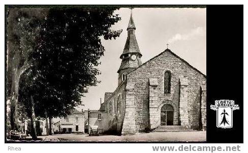 03 Néris-les-Bains - NERIS-les-BAINS (Allier)  - Eglise romane -  cpsm Rhea D03D  K03185K  C03195C