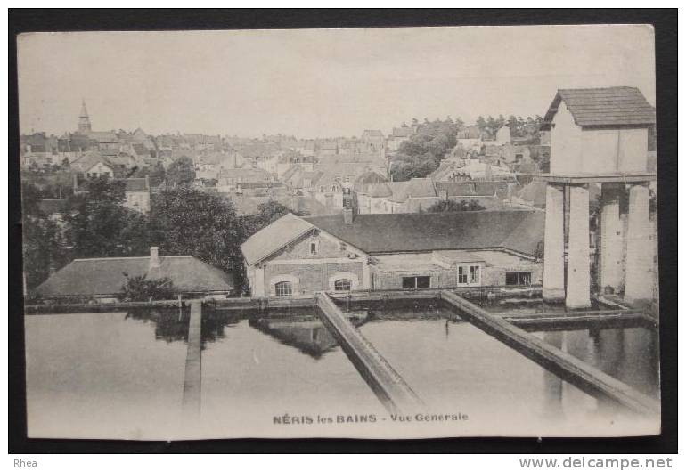 03 Néris-les-Bains NERIS-les-BAINS - Vue générale    D03D  K03185K  C03195C RH015638