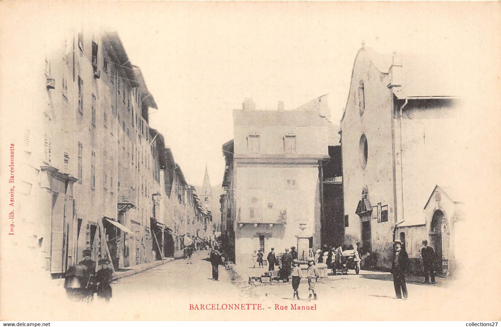 04-BARCELONNETTE- RUE MANUEL