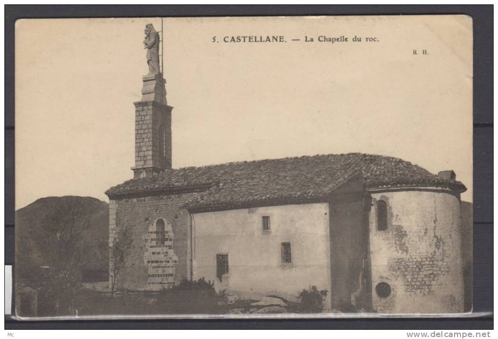 04 - Castellane - La chapelle du Roc