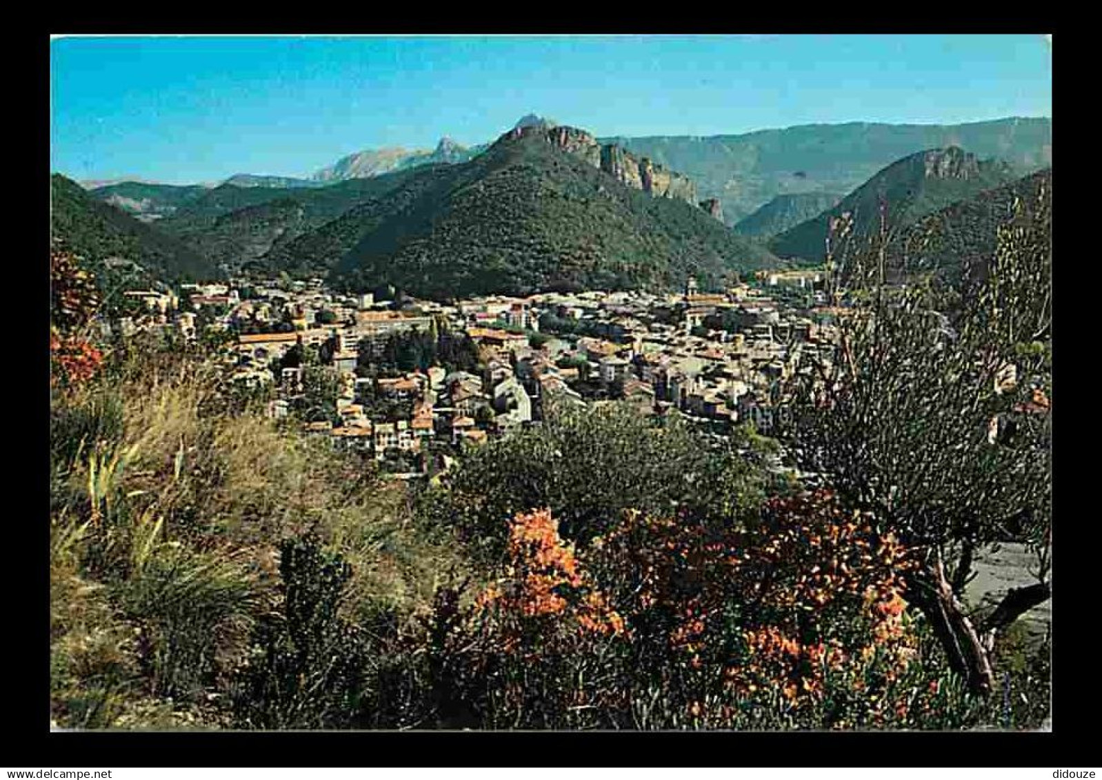 04 - Digne les Bains - Vue Générale - Flamme Postale de Digne les Bains - CPM - Voir Scans Recto-Verso