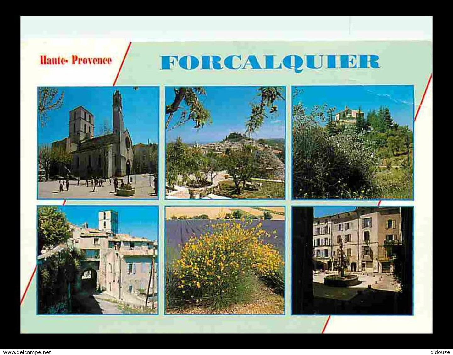 04 - Forcalquier - Multivues - CPM - Voir Scans Recto-Verso