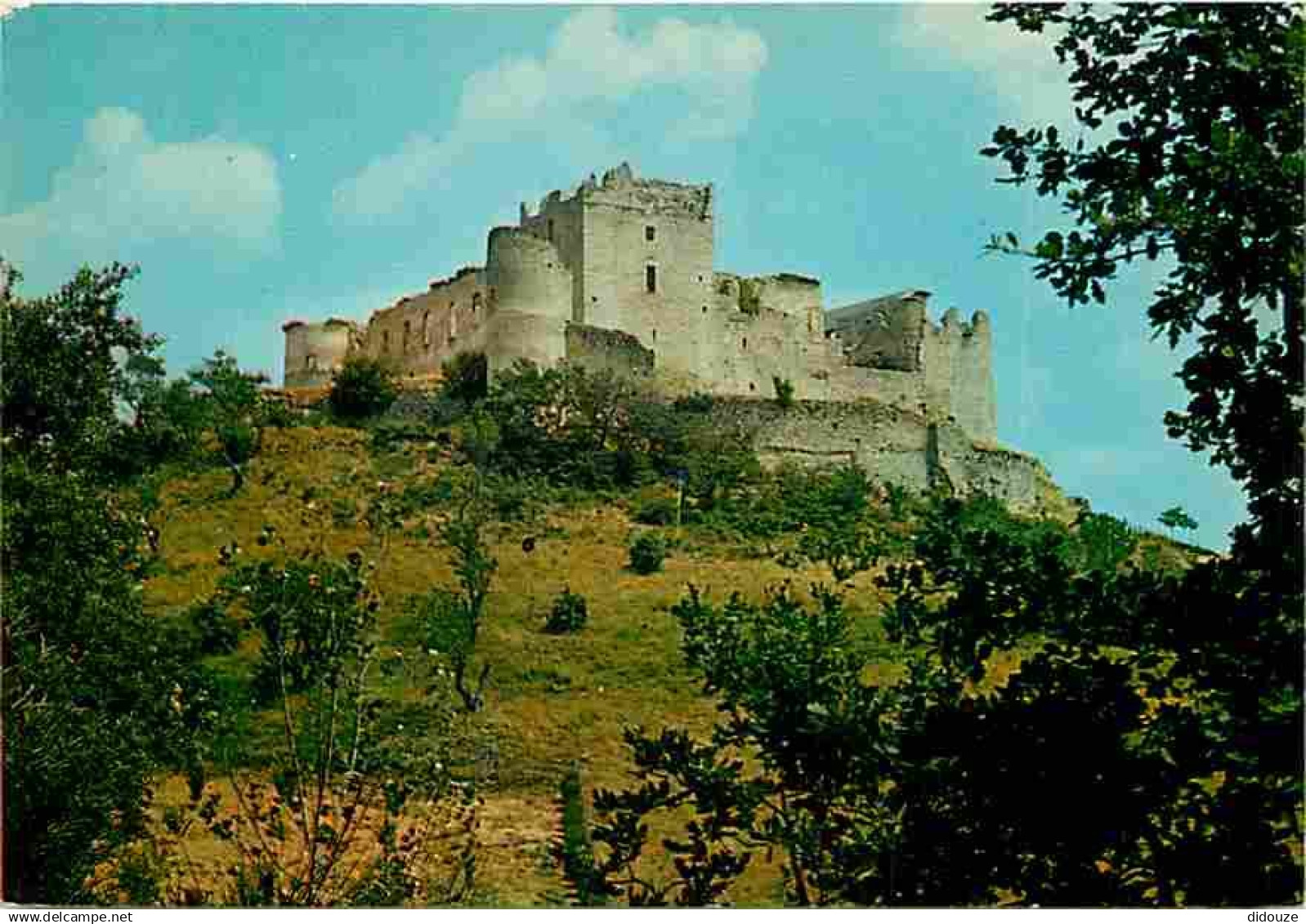 04 - Gréoux les Bains - Le Château des Templiers - Flamme Postale de Gréoux les Bains - CPM - Voir Scans Recto-Verso