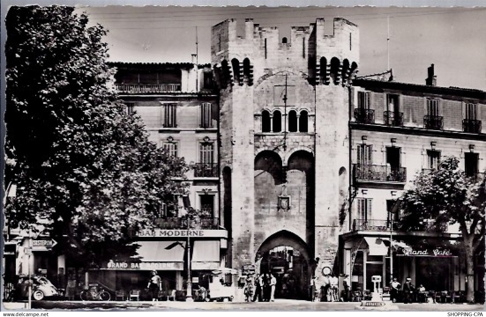 04 - Manosque - Porte Saunerie - Voyagé - Dos divisé...