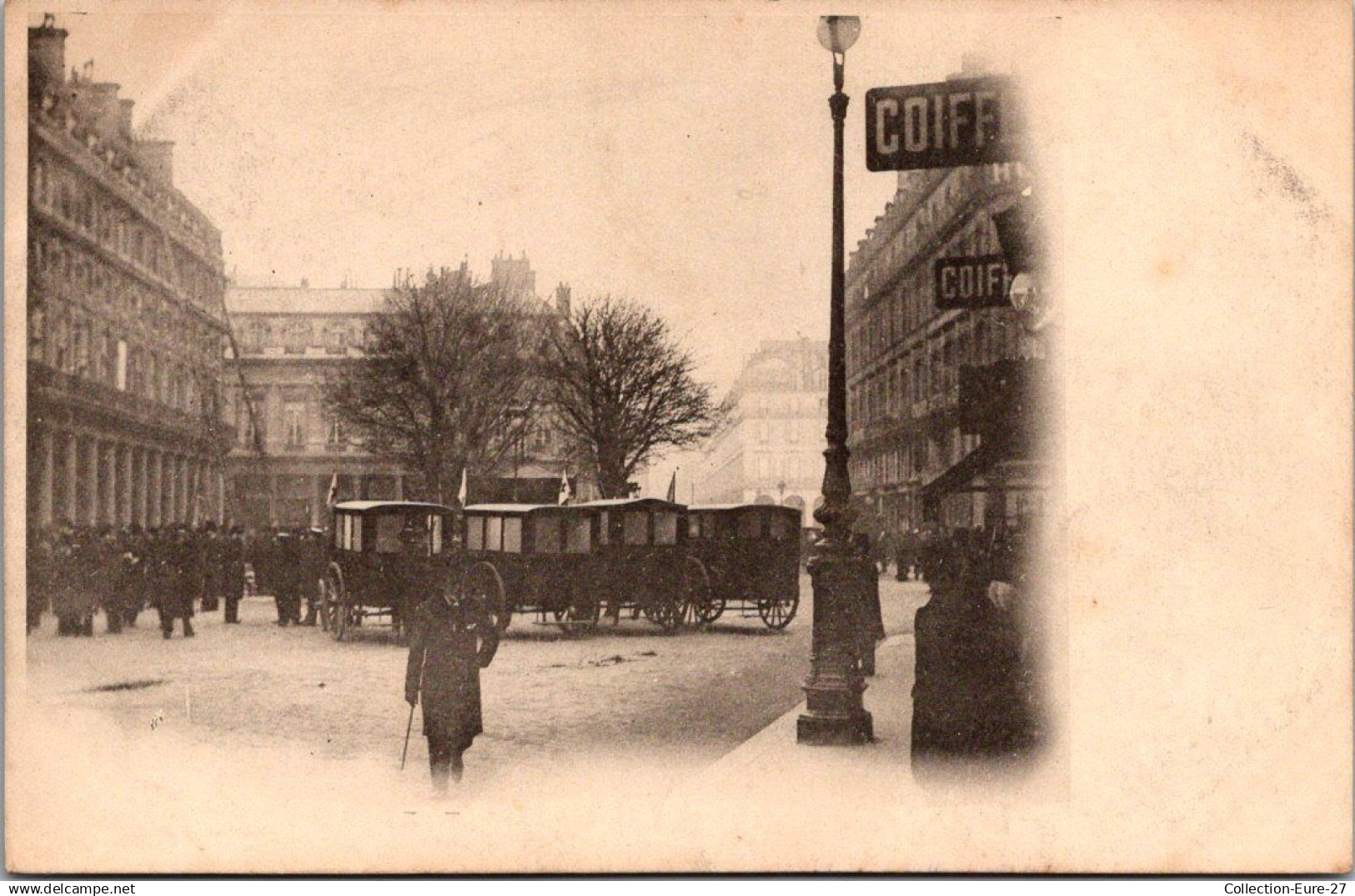 (05/02/25) 75-CPA PARIS - 1er ARRONDISSEMENT - INCENDIE DU THEATRE FRANCAIS