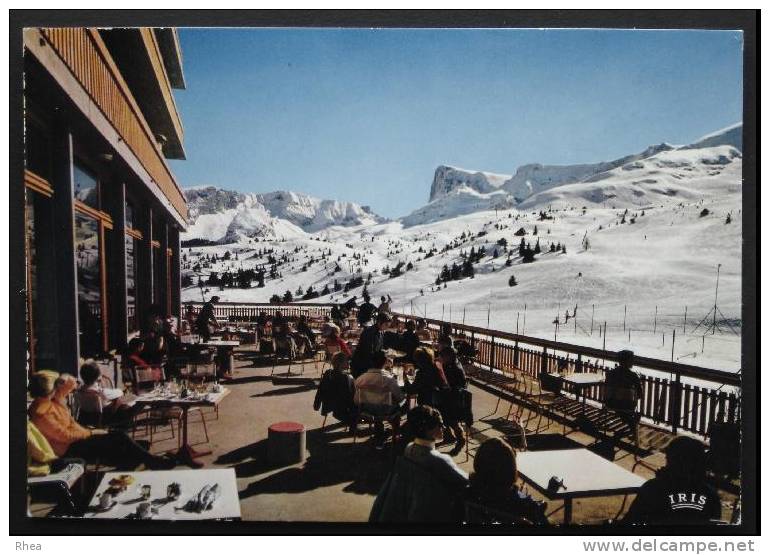 05 Saint-Étienne-en-Dévoluy station d'hiver neige terrasse    D05D  K05139K  C05139C RH024256