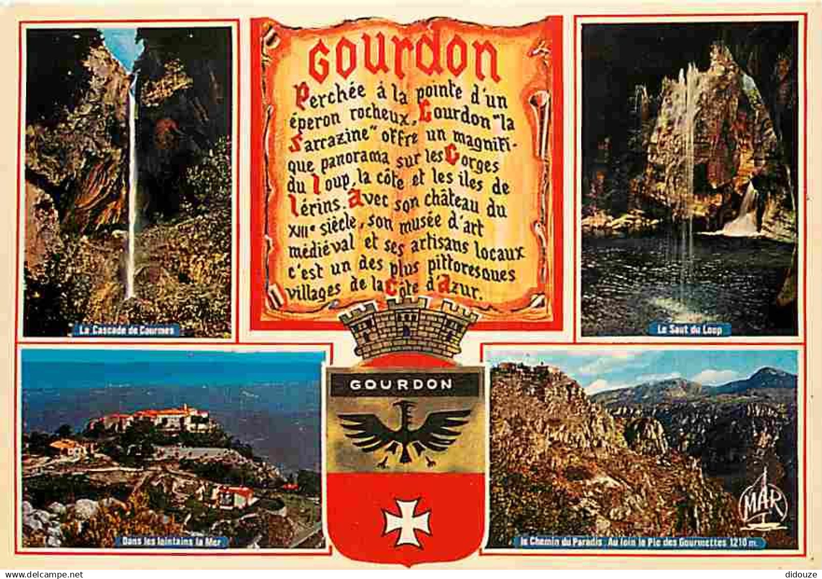 06 - Gourdon - Multivues - CPM - Voir Scans Recto-Verso