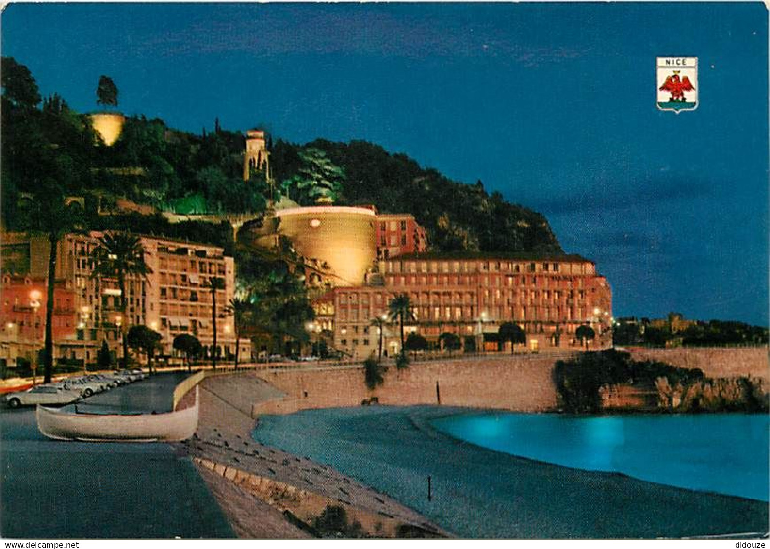 06 - Nice - La Colline du Château la nuit - CPM - Carte Neuve - Voir Scans Recto-Verso