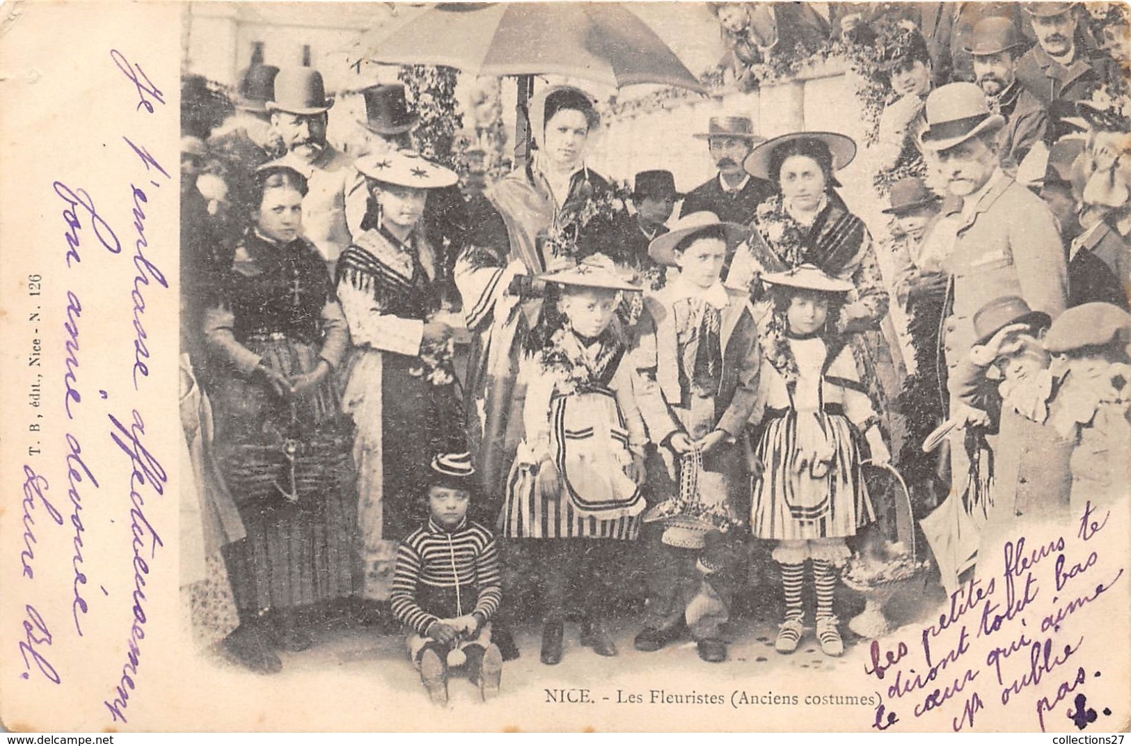 06-NICE- LES FLEURISTES- (ANCIENS COSTUMES)