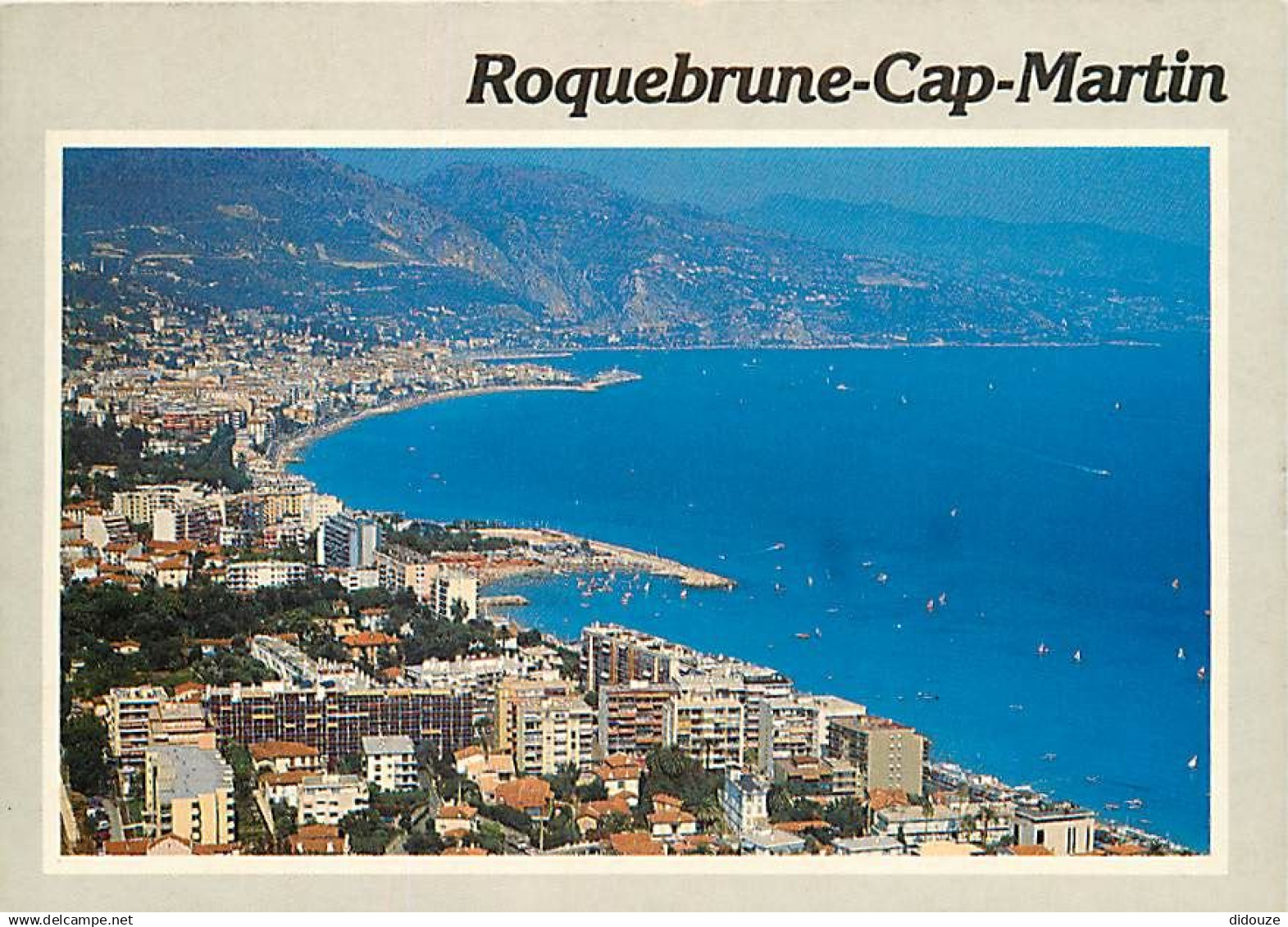 06 - Roquebrune - Cap Martin - Vue Générale aérienne - CPM - Carte Neuve - Voir Scans Recto-Verso