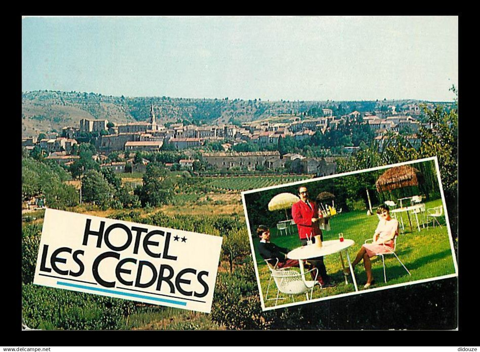 07 - Joyeuse - Hotel Les Cèdres - Multivues - CPM - Voir Scans Recto-Verso