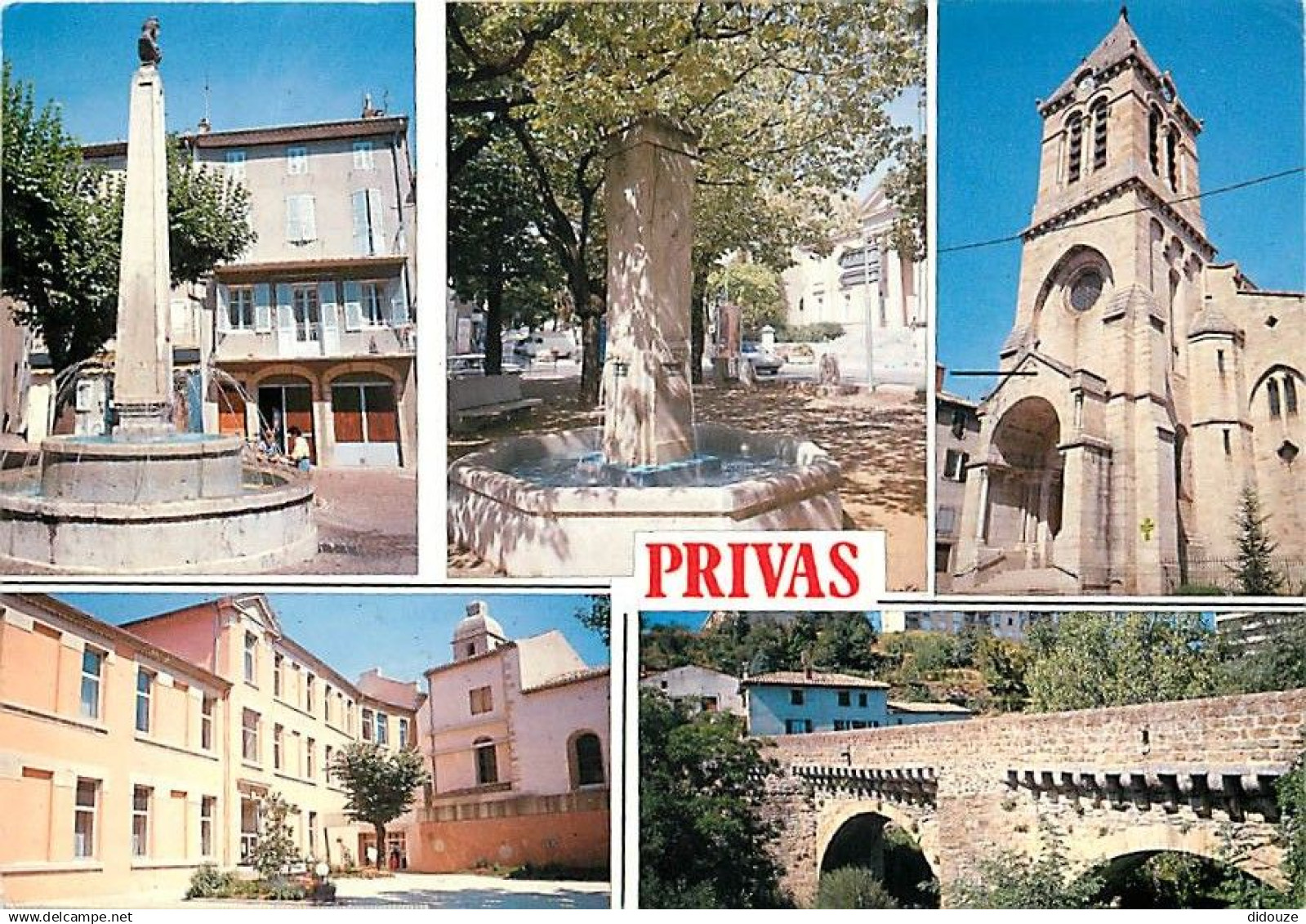 07 - Privas en Vivarais - Multivues - CPM - Voir Scans Recto-Verso