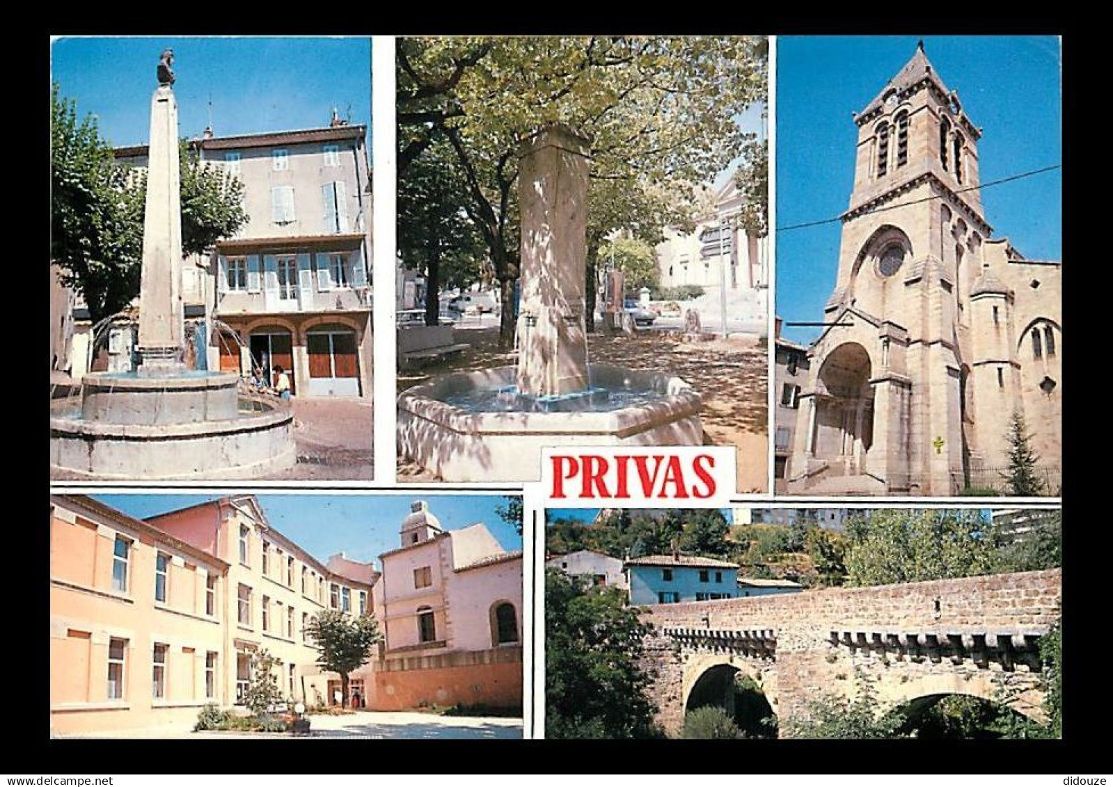 07 - Privas en Vivarais - Multivues - CPM - Voir Scans Recto-Verso