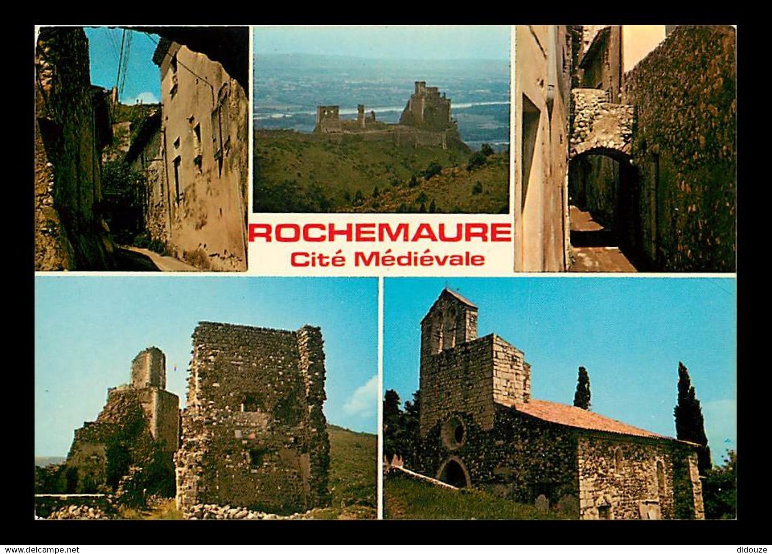 07 - Rochemaure - Cité Médiévale - Multivues - Vieilles pierres - CPM - Voir Scans Recto-Verso