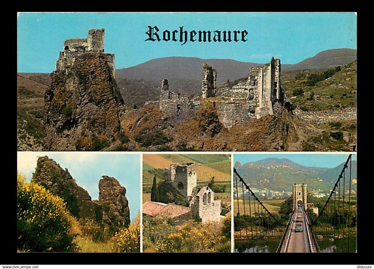 07 - Rochemaure - Multivues - CPM - Voir Scans Recto-Verso