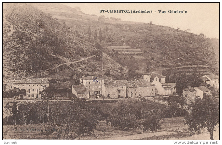 07 // SAINT CHRISTOL    d'ardèche    Vue générale