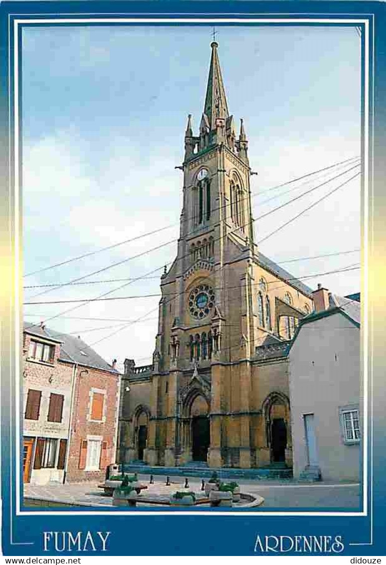 08 - Fumay - L'Eglise - CPM - Voir Scans Recto-Verso