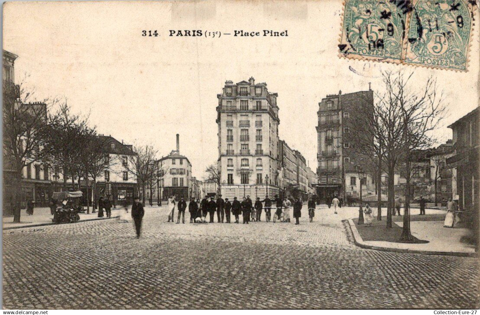 (09/10/24) 75-CPA PARIS - 13ème ARRONDISSEMENT - PLACE PINEL