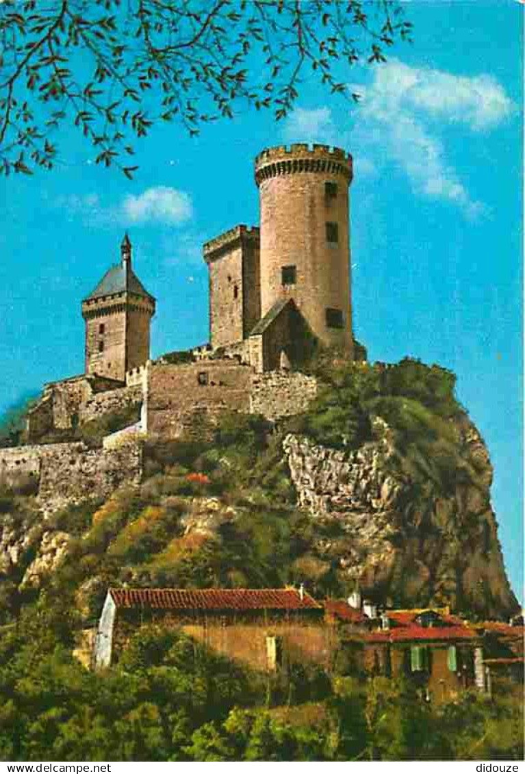 09 - Foix - Le château fort des Comtes de Foix - Flamme Postale de Foix - CPM - Voir Scans Recto-Verso