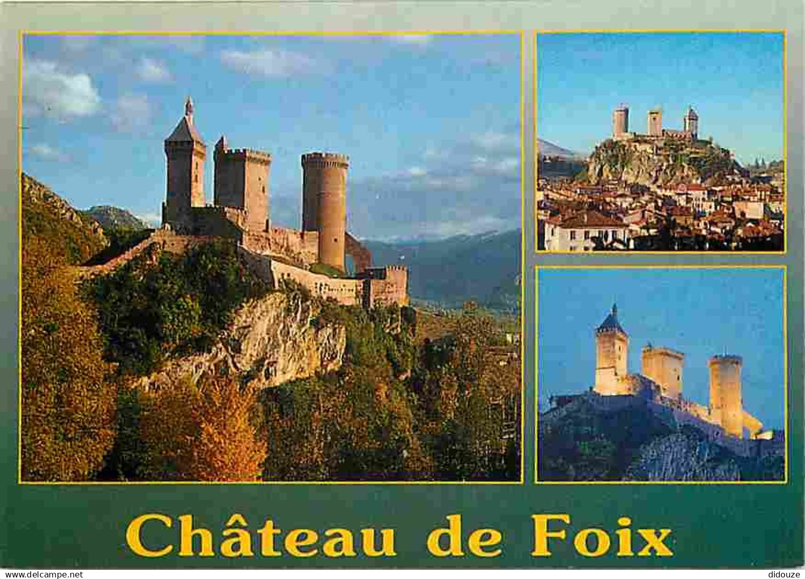 09 - Foix - Le château fort des Comtes de Foix - Multivues - CPM - Voir Scans Recto-Verso