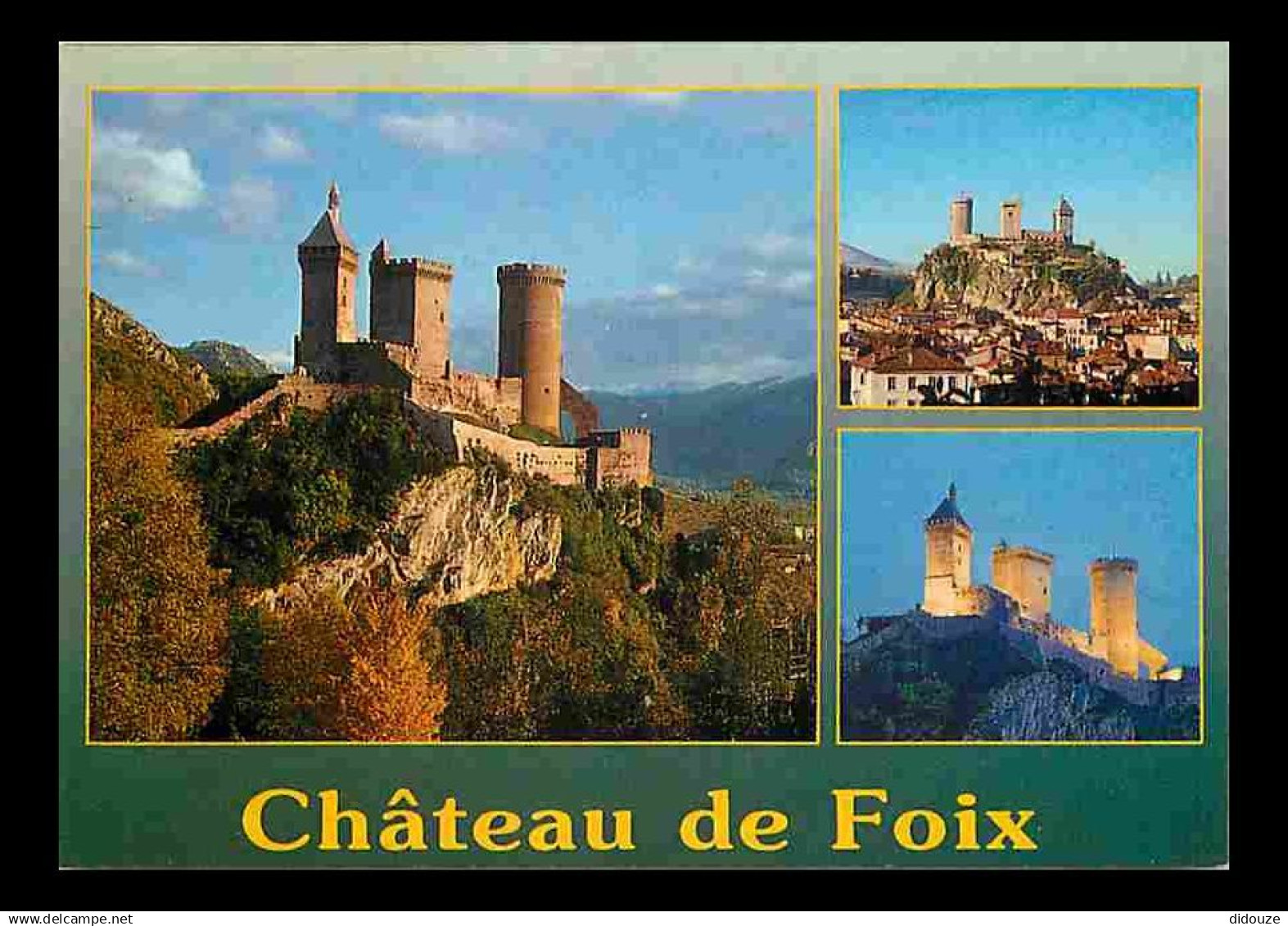 09 - Foix - Le château fort des Comtes de Foix - Multivues - CPM - Voir Scans Recto-Verso