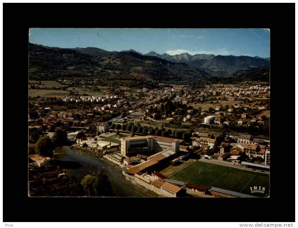 09 Saint-Girons - Centre d'excursion du Couserans - Vue générale aérienne - sport - stade