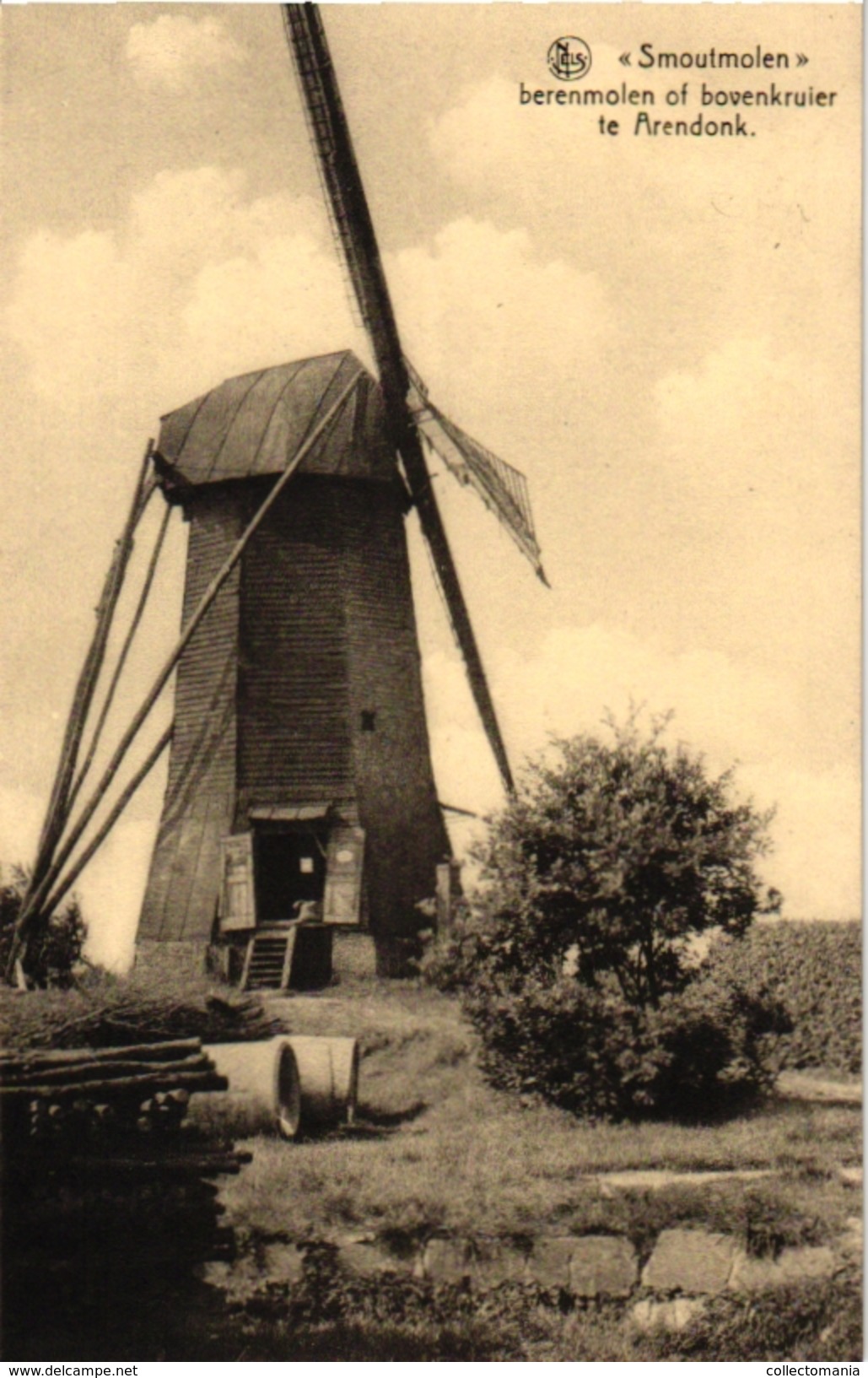 1 PC Arendonk Smoutmolen Berenmolen Bovenkruier  Uitg Nels