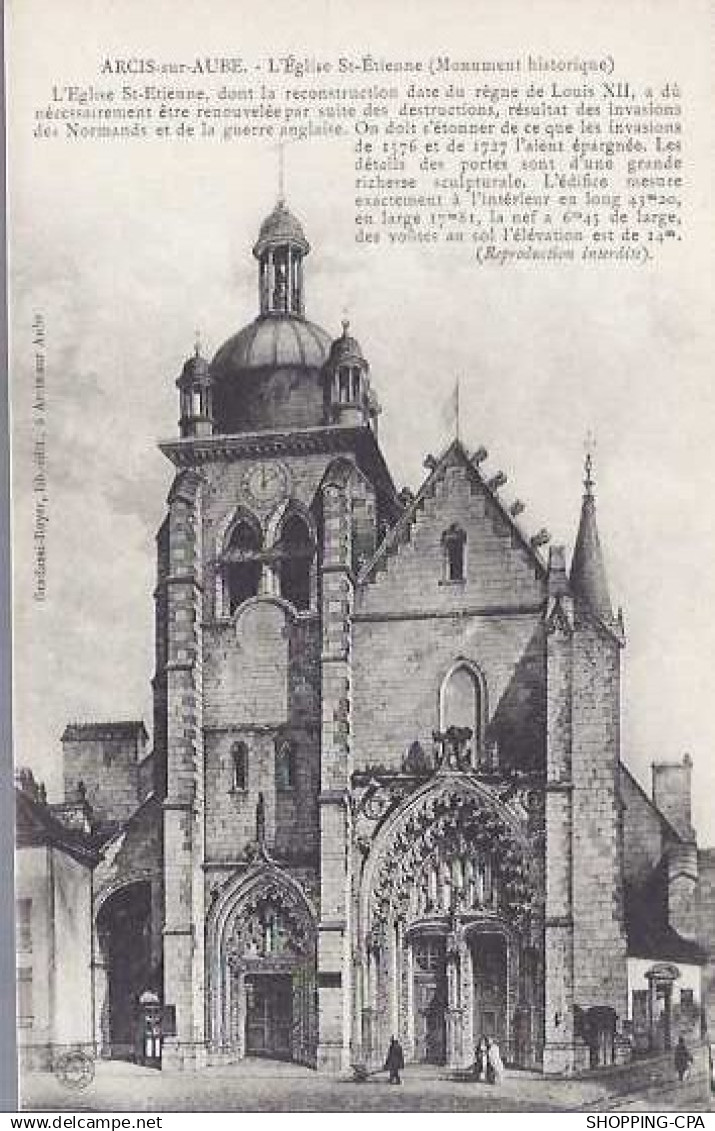 10 - Arcis sur Aube - L'eglise St-Etienne