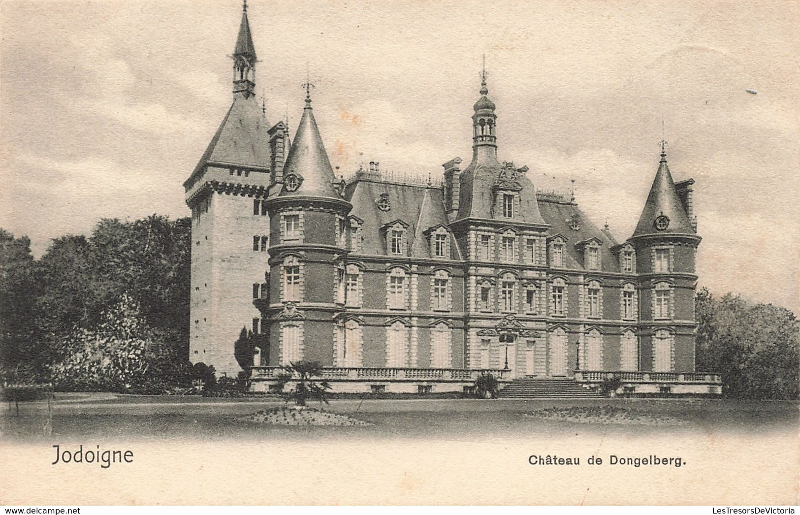 [-10%] CPA - Belgique - Jodoigne - Château De Dongelberg - Précurseur - Oblitéré Jodoigne