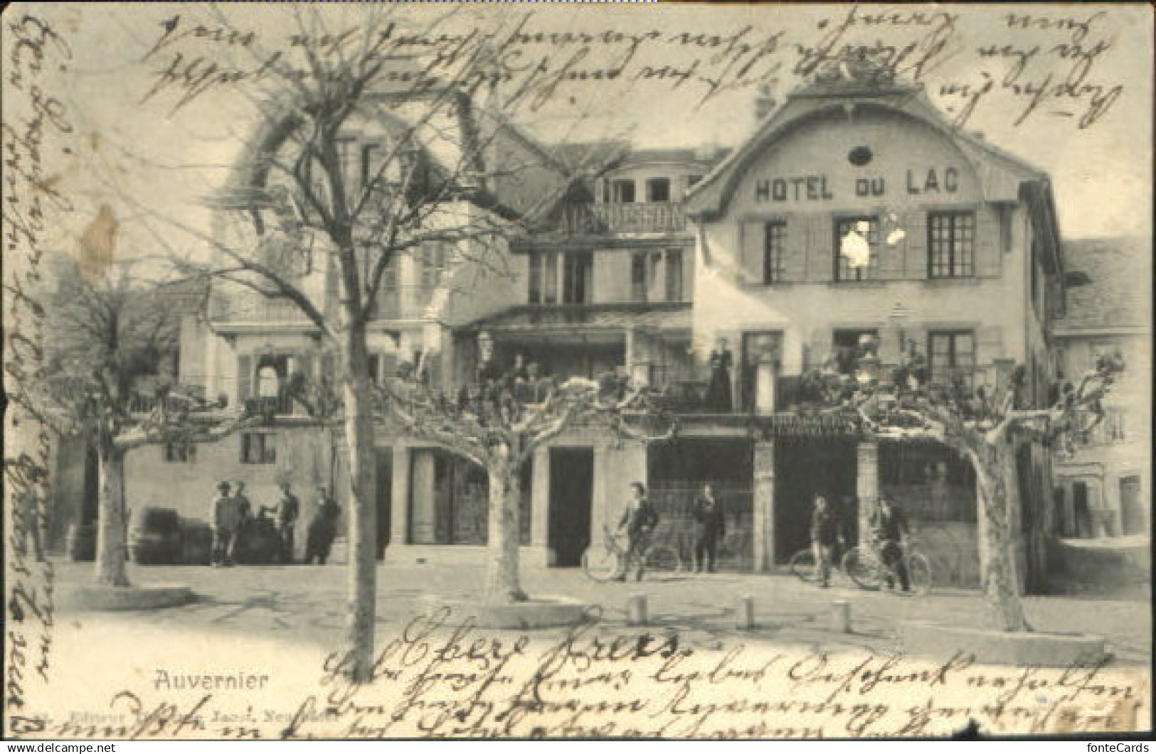 10549407 Auvernier Auvernier Hotel du Lac x 1905