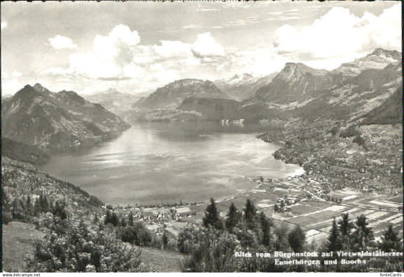 10551029 Ennetbuergen Ennetbuergen Buochs Vierwaldstaettersee x 1953