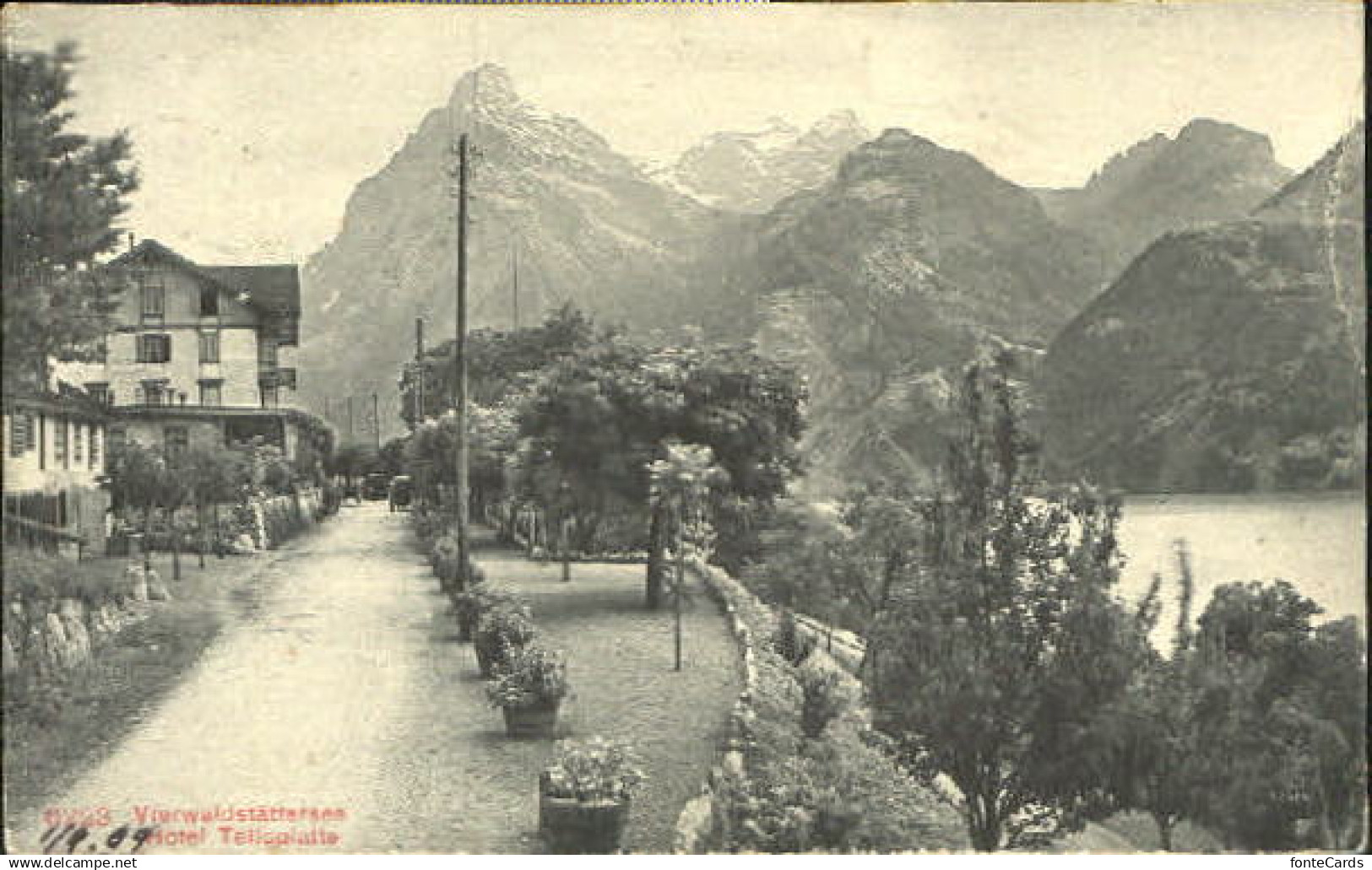 10552443 Vierwaldstaettersee SZ Vierwaldstaettersee Hotel x 1909