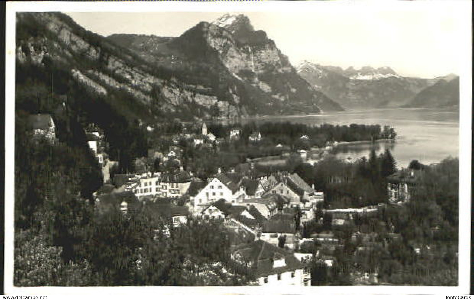 10552678 Weesen Walensee SG Weesen Wallensee Feldpost x 1940