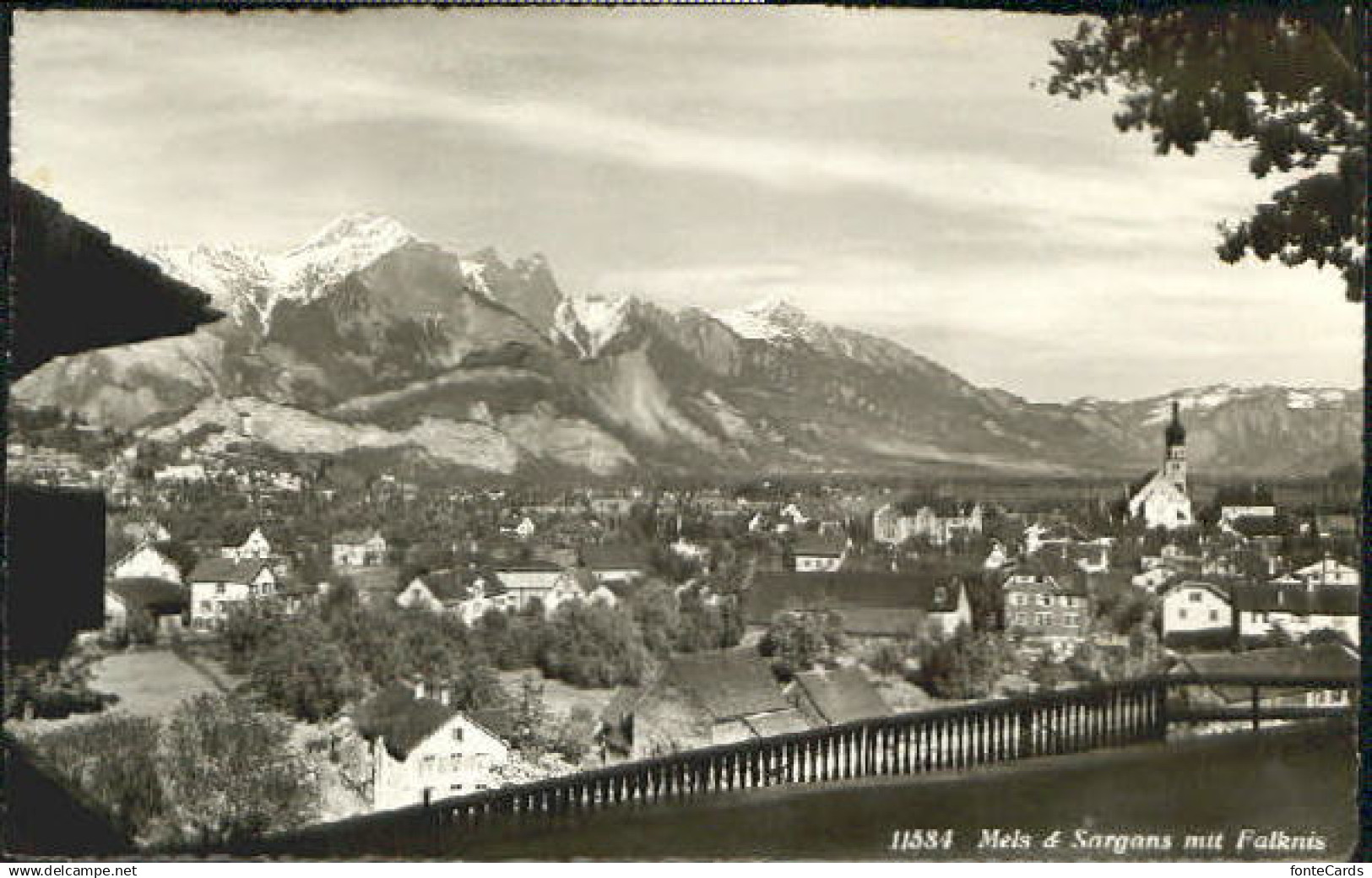 10552854 Mels Mels Sargans Feldpost x 1960