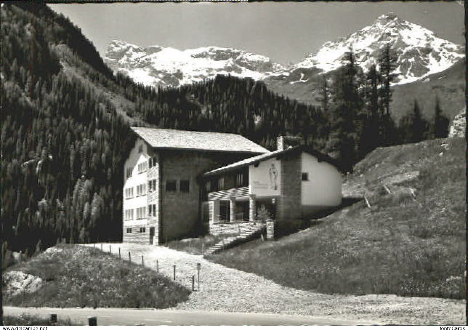 10557334 Davos GR Davos Velag Haus Marmorera x 1966