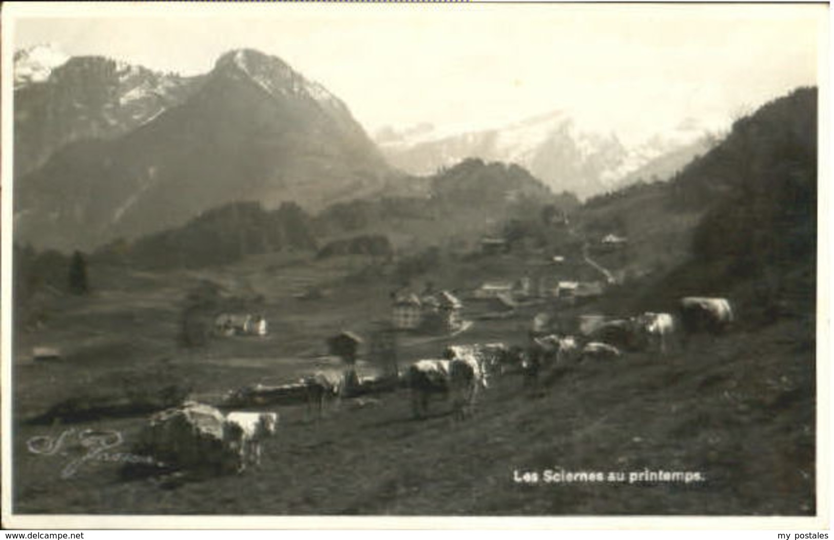 10562447 Les Sciernes-d Albeuve Les Sciernes  x 1936 Les Sciernes-d'Albeuve