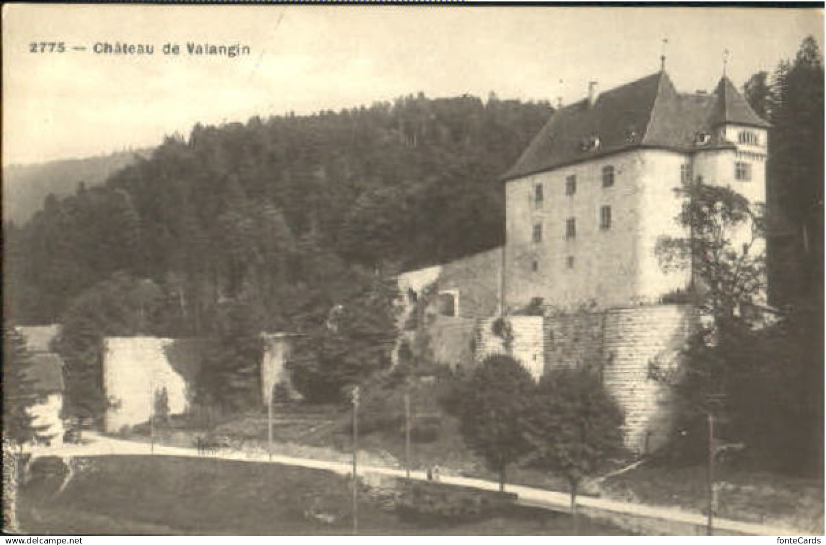 10562758 Valangin Schloss Valangin  ungelaufen ca. 1910