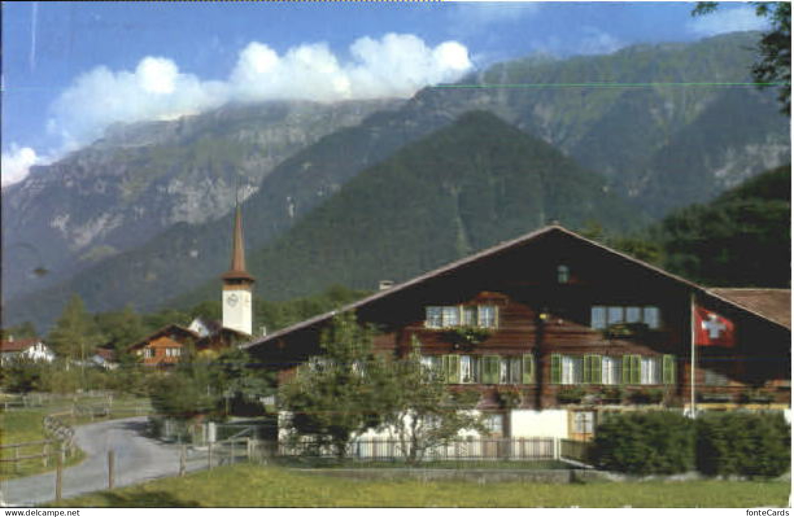 10563540 Boenigen Interlaken Kirche o 1968 Boenigen Interlaken