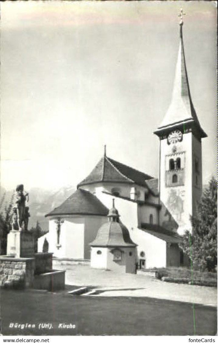 10563576 Buerglen OW Buerglen Kirche x 1966