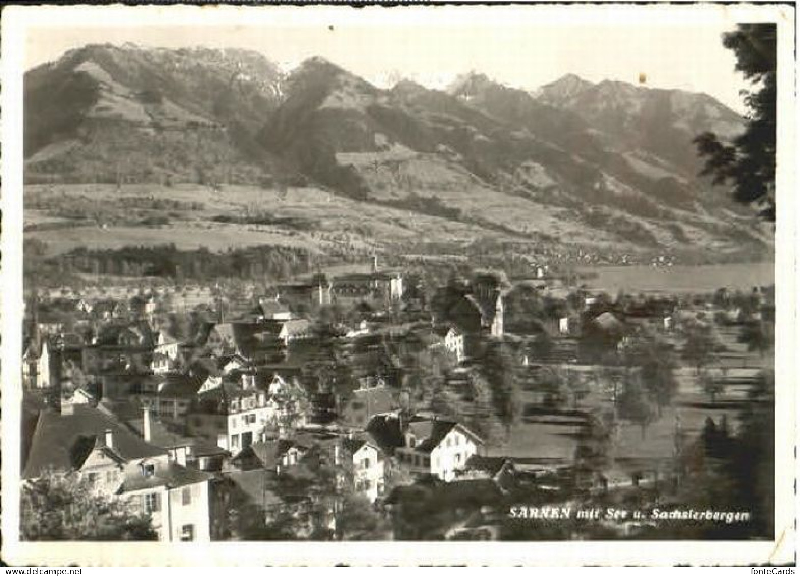 10565960 Sarnen Sarnen See ungelaufen ca. 1955