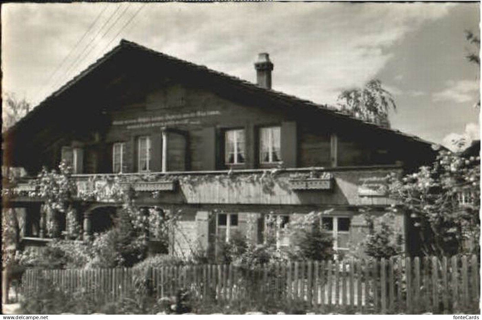 10570934 Aeschi BE Aeschi Spiez Jugendheim ungelaufen ca. 1955 Aeschi Spiez