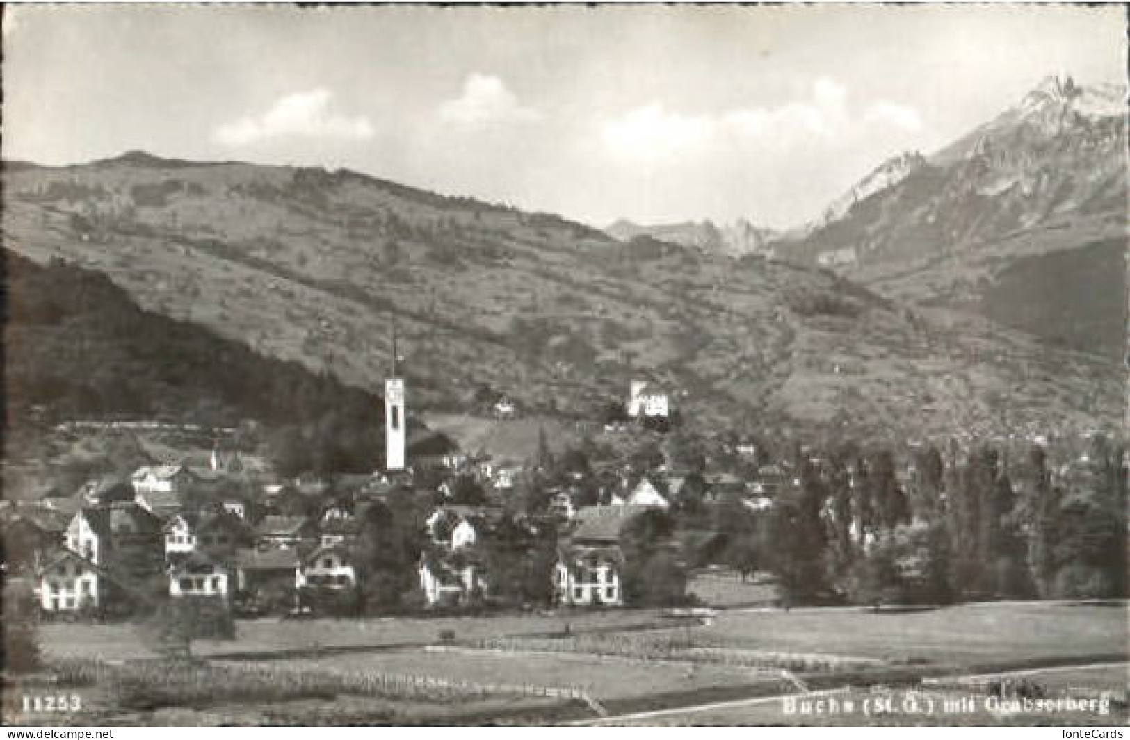 10575368 Buchs SG Buchs Grabserberg ungelaufen ca. 1955 Buchs SG