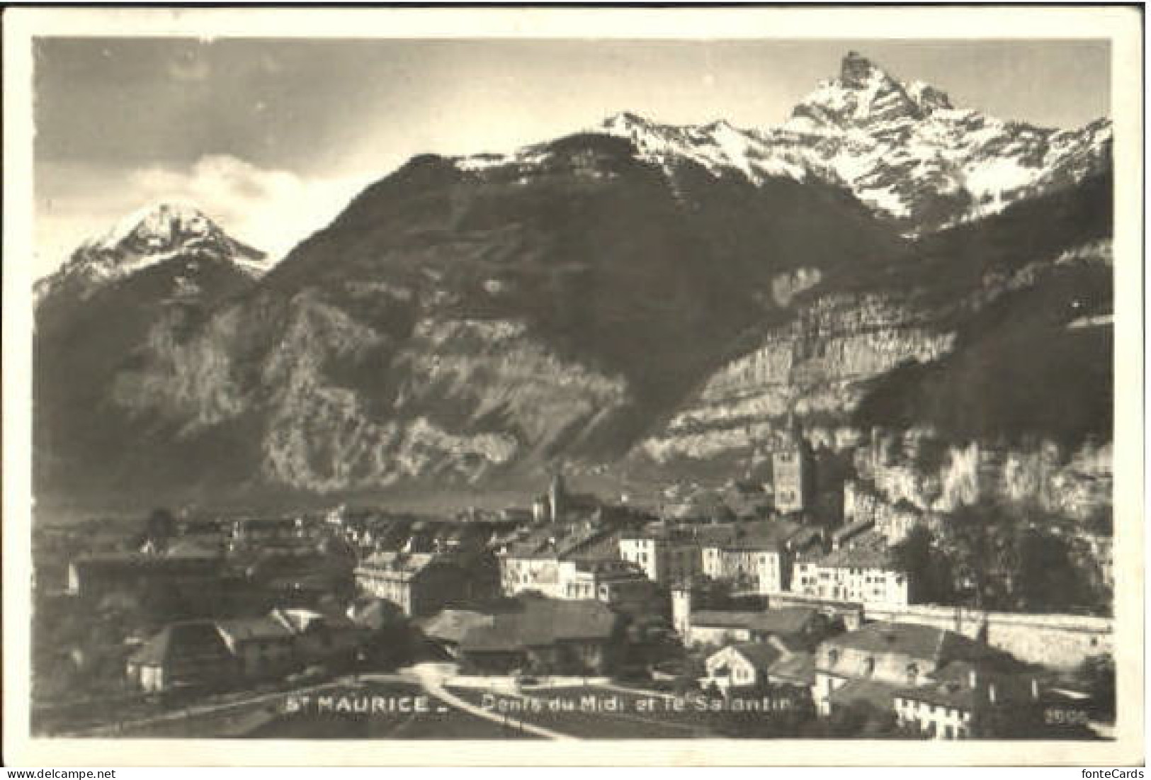 10575454 St Maurice Valais St Maurice  x 1929 St Maurice Valais