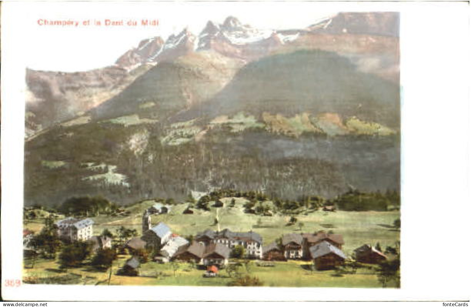 10575537 Champery Champery  ungelaufen ca. 1900 Champery